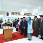 Bupati Tanah Datar, Eka Putra Lantik 34 Pejabat Manajerial