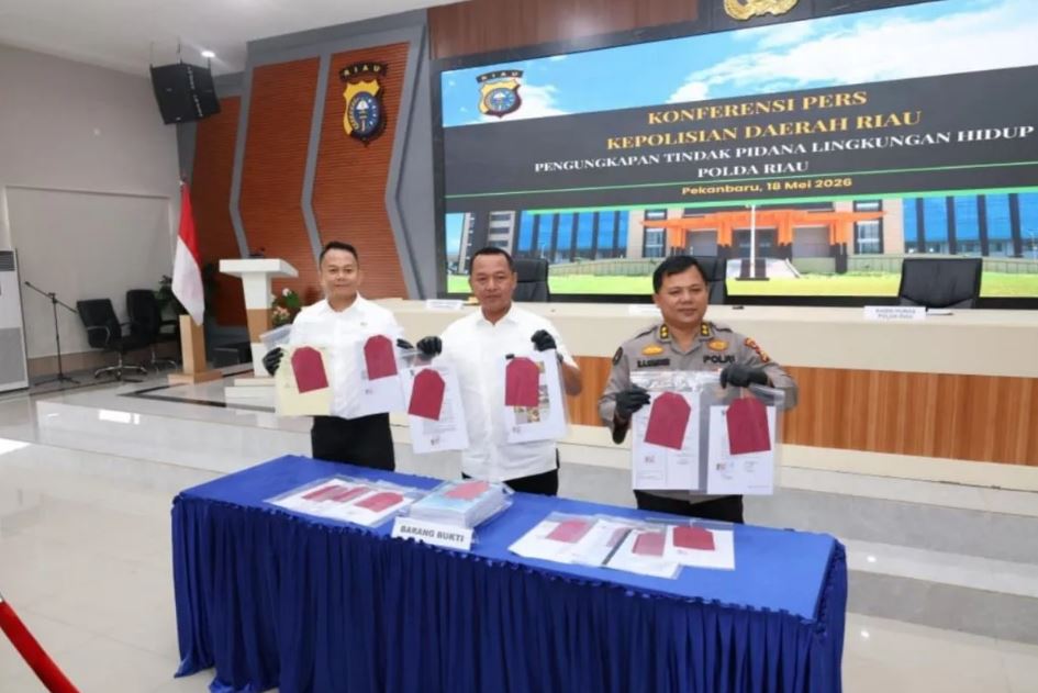 Polda Riau tetapkan PT Musim Mas sebagai tersangka korporasi perusakan lingkungan di Pelalawan