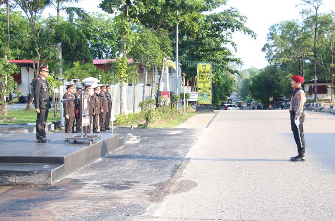 Upacara Hari Kebangkitan Nasional ke-118 di Polresta Barelang dengan semangat persatuan bangsa
