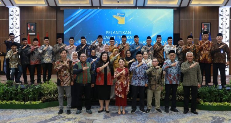 Pelantikan 27 Pejabat Struktural Tingkat II BP Batam dipimpin Li Claudia Chandra di Balairungsari