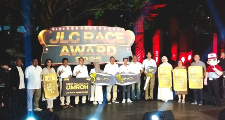 JNE Gelar JLC Race Award 2025 di Jakarta