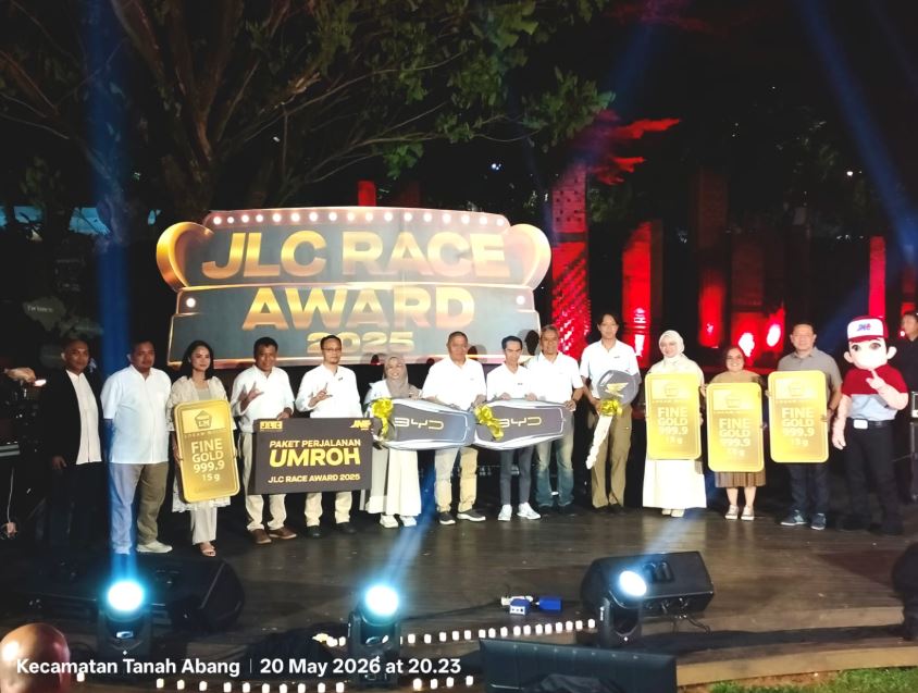 JNE Gelar JLC Race Award 2025 di Jakarta