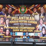 Pertina Karimun Gelar Boxing Championship Sabuk Melaka Kopi, Sekaligus Lantik Pengkab Periode 2026–2030 